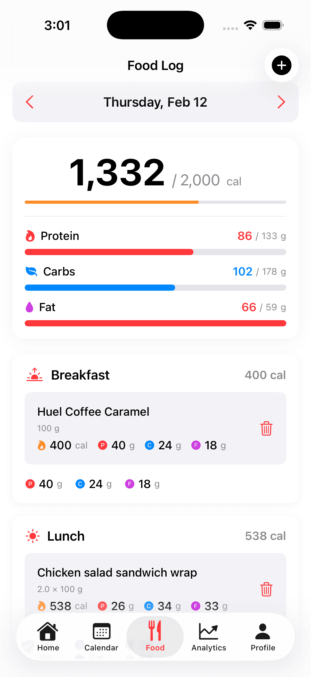 NetFuel screenshot 2